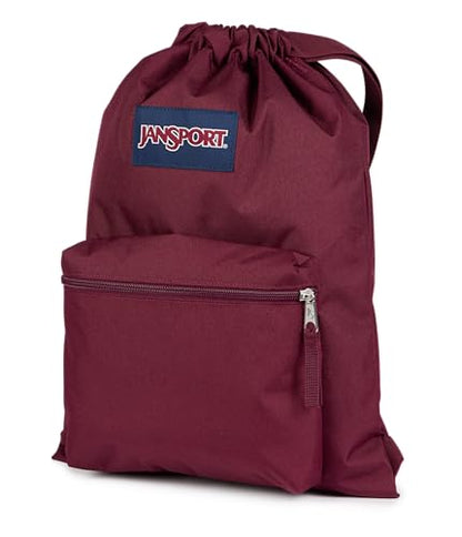 JanSport Draw Sack, Cherry Lacquer - color: Cherry Lacquer