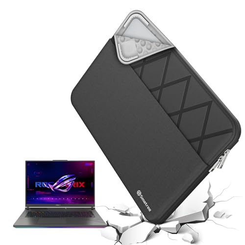 Smatree Laptop Sleeve for 14 inch ASUS TUF Gaming A14 2025/2024, for ASUS ROG Zephyrus G14 2023/2022, for ExpertBook P5 G2/P3 G2, for Vivobook 14X OLED K3405, Protective Laptop Case with Pocket (E413) - color: for ASUS, size: 13-14 inch/E413/Size: 33*23.3