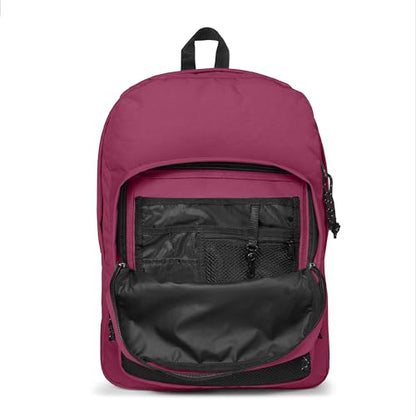 EASTPAK Pinnacle – 38L Everyday Backpack with Dual Compartments, Organizer Front Pocket, Padded Back Panel & Shoulder Straps, Wine Burgundy - color: Wine Burgundy