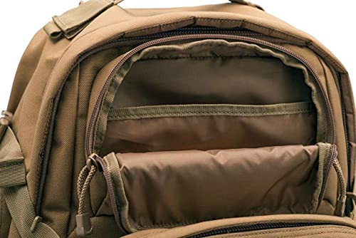 LA Police Gear Atlas 72 Hour Tactical Backpack for Men & Women, Large Bug Out Bag with MOLLE System, Hiking Hunting Combat Backpack, Ranger Green - color: Ranger Green