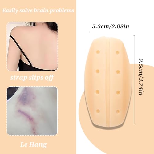 12pcs Strap Cushions,Anti Slip Shoulder Pads, Soft Gel Strap Holders to Prevent Slipping