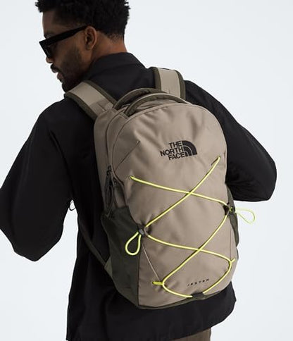 The North Face Jester Everyday Laptop Backpack - PFAS Free - color: Cavern Grey/New Taupe Green