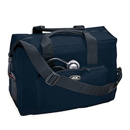 ADC Nylon Nurse/Physician Medical Bag, Navy 1/EA - color: Navy