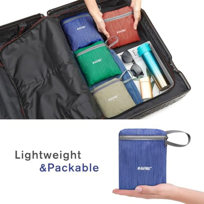 G4Free 10L Hiking Backpack Small Travel Hiking Daypack Lightweight Packable Backpack Casual Foldable Shoulder Bag - color: Blue