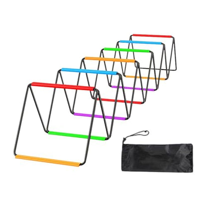 Vaveren Agility Ladder Jumping Obstacles for Men Women and Kids Flexible Folding Football Footwork Speed Ladder for Volleyball - size: 12 Grids