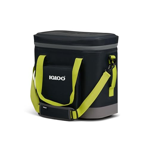 Igloo Trailmate Soft Sided Coolers | Portable Insulated Cooler Bag - color: 36-Can Jet Carbon