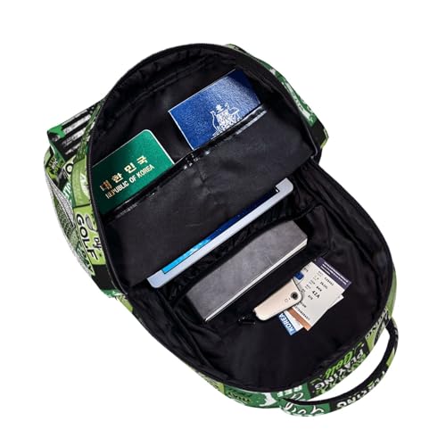 Golf Backpack School Backpacks Golf Theme Bookbag Casual Sport Daypack Travel Bag for Kids Girls Boys Men Gifts 16 Inch