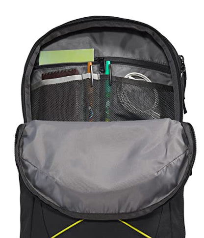 The North Face Jester Everyday Laptop Backpack - PFAS Free - color: Tnf Black Light Heather/Sulphur Spring Green