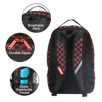 Graffiti Backpack, Designer Laptop Backpack for 15.6 Inch Work,Water Resistant Backpack Computer Bag, DragonTiger - color: Dragontiger
