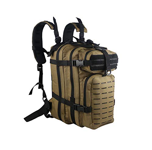 Lightning X Stocked EMS/EMT Trauma & Bleeding First Aid Responder Medical Backpack + Kit - TAN - color: Tan