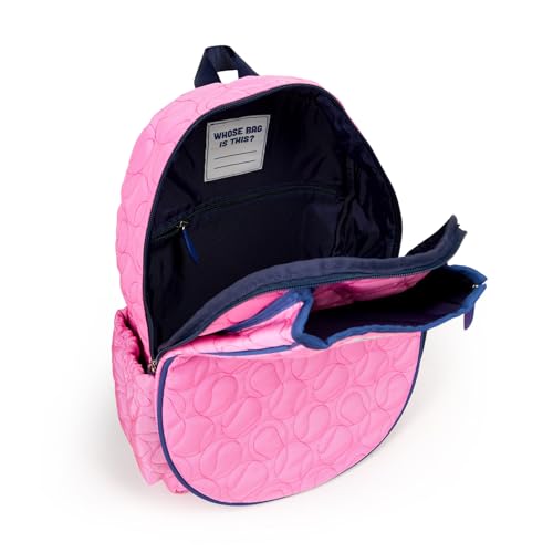 Ame & Lulu Little Love Tennis Backpack - color: Quilted Pink Tennis Balls