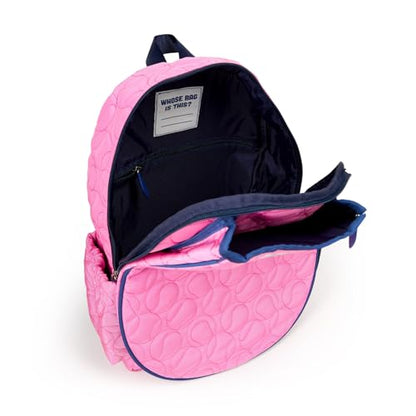 Ame & Lulu Little Love Tennis Backpack - color: Quilted Pink Tennis Balls