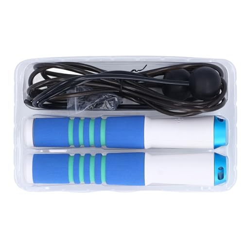 Smart Jump Rope, Cordless Jump Rope with APP Data Analysis LCD Display, Men Women Skipping Rope Counter, Digital Counting Jump Ropes for Home Fitness Exercise