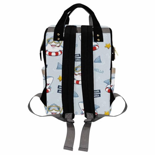 Personalized Monogram Nappy Backpack with Thermal Pockets, Large Capacity Waterproof Diaper Bag for Adults Kids, Customized Baby Diaper Bag, Travel Gifts - color: Design-08