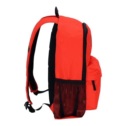 Fox Racing Clean Up Backpack, Slim Everyday School & Street Bag with Laptop Sleeve, Water Bottle Pocket & Adjustable Straps, Fluorescent Red - color: Fluorescent Red