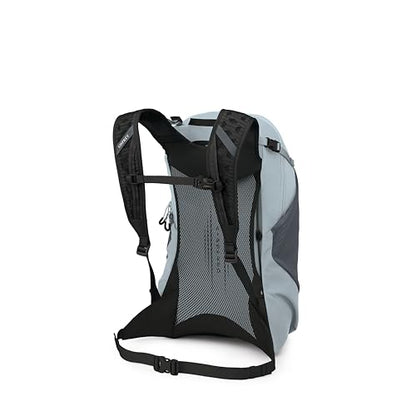 Osprey Hikelite LT 22L Hiking Backpack - Lightweight Travel Daypack with Rain Cover for Men and Women, Silver Lining - color: Silver Lining, style: 22l
