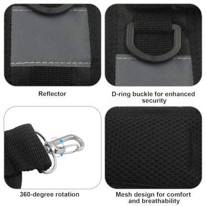 Adjustable Backpack Straps - style: Metal Clips