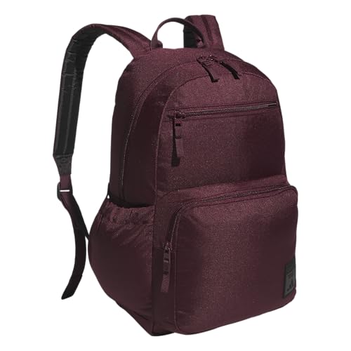 adidas Lineage Backpack for Laptop, School and Travel, 22L, Maroon/Black, OSFA - color: Maroon/Black