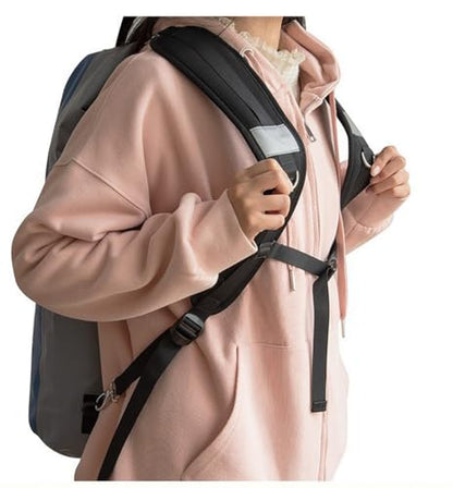Backpack Straps, Adjustable Padded Shoulder Straps for Backpack Dry Bags ，Replacement Padded Strap with Metal/Plastic Clips