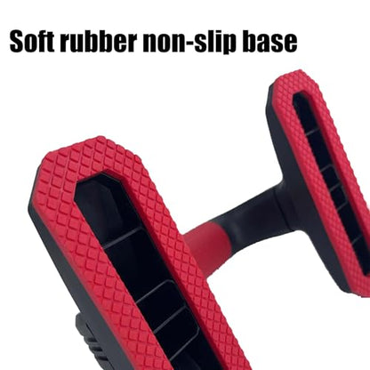 Push Up Bar Detachable Portable Lightweight Pushup Handles with Non-Slip Base & Ergonomic Grips for Home Gym Workout Chest, Arms, Abs - color: Yellow