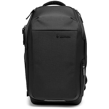 Manfrotto Advanced Compact III Camera Backpack for Camera and Laptop, Camera Backpack for Mirrorless with Lenses, with Interchangeable Padded Dividers and Tripod Attachment - style: Backpack,travel