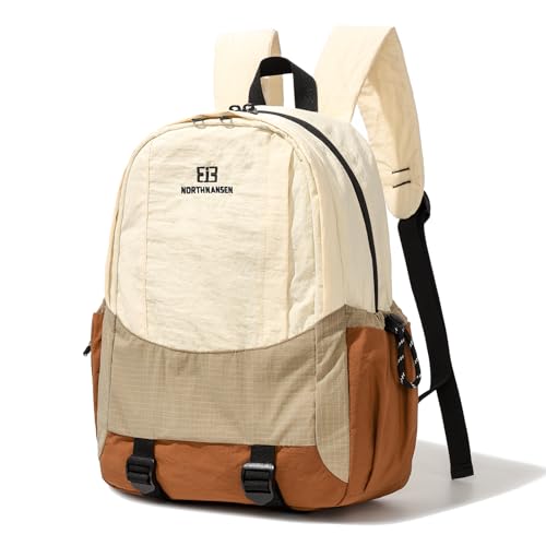 15L Hiking Backpack for Men Women, Small Ultralight Day Pack with Multiple Pockets, Waterproof Casual Daypack for Travel Daytrip Hiking, Orange - color: Orange