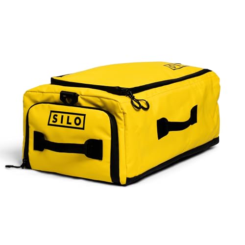 SILO Crew Drop One 26L Ultramarathon Bag - Organize Gear Efficiently for Training Racing Work, Travel - Optimized Storage: Pockets/Compartments for Easy Access Athletes Marathon Fitness Bright Yellow - color: Yellow