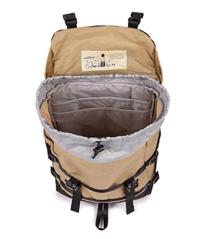 JanSport Skip Pack Backpack – 28L Capacity, Fits 13.5" Laptop, Large Main Compartment, Side Water Bottle Pocket – Ideal for Work & Travel, Travertine - color: Travertine