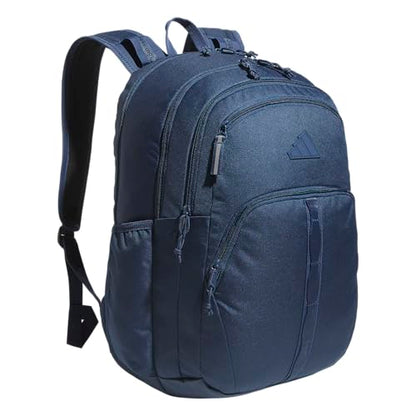adidas Prime 7 Backpack for Laptop, School and Travel, 37L - color: Mineral Blue