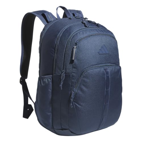 adidas Prime 7 Backpack for Laptop, School and Travel, 37L - color: Mineral Blue