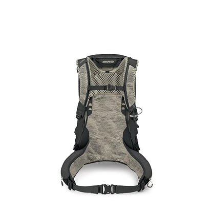 Osprey Stratos 24L Men's Hiking Backpack - Adjustable Daypack with Waterproof Raincover & Bottle Pockets, Raven Black - color: Raven Black, style: 24l