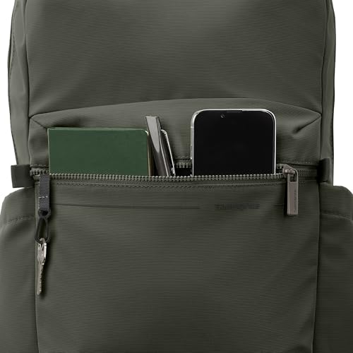 Samsonite Better Than Basic Backpack - Dedicated Laptop Compartment, Quick Stash Front Pockets and Lightweight Breathable Airmesh - Olive - color: Olive