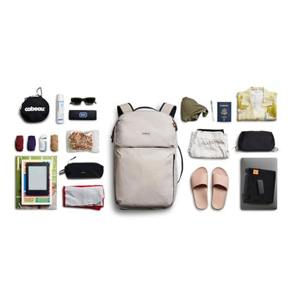 Bellroy Lite Travel Pack 30L (carry-on backpack, travel backpack for international travelers, with laptop pocket, interior packing cells and tuck-away shoulder straps) - Ash - color: Ash