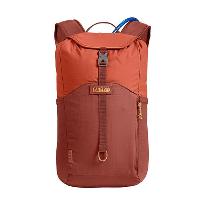 CamelBak Arete 18 Hydration Pack Backpack with 50oz Crux Reservoir, Ultralight Hiking Daypack - color: Mahogany