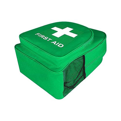 Red First Aid Bags Empty First Aid Backpack Empty Medical Storage Bag for First Aid Kits Pack Emergency Hiking Backpacking Camping Cycling Riding Climbing Travel Car (Green) - color: Green