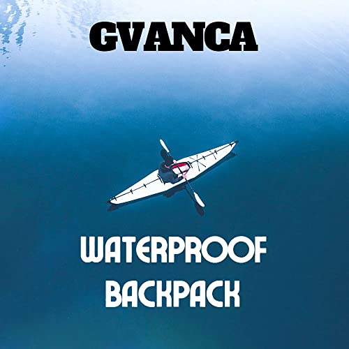 Waterproof Roll Top Kayak Dry Backpack, Floating Outdoor Dry Sack Boating Sailing Canoeing Rafting Fishing Camping 55L Grey - color: Grey, size: 55L