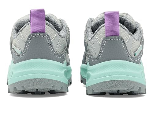 Merrell Kids' Stowe Low - color: Grey/Aqua, size: 13 Little Kid