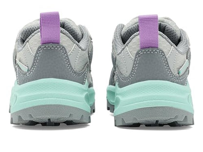 Merrell Kids' Stowe Low - color: Grey/Aqua, size: 13 Little Kid