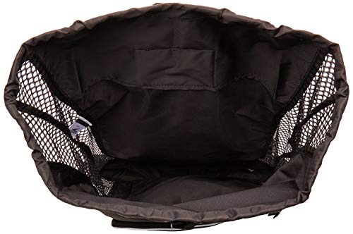 Speedo Unisex-Adult Drawstring Deluxe Ventilator Mesh Equipment Bag - color: Speedo Black