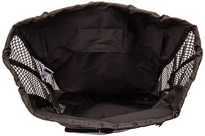 Speedo Unisex-Adult Drawstring Deluxe Ventilator Mesh Equipment Bag - color: Speedo Black