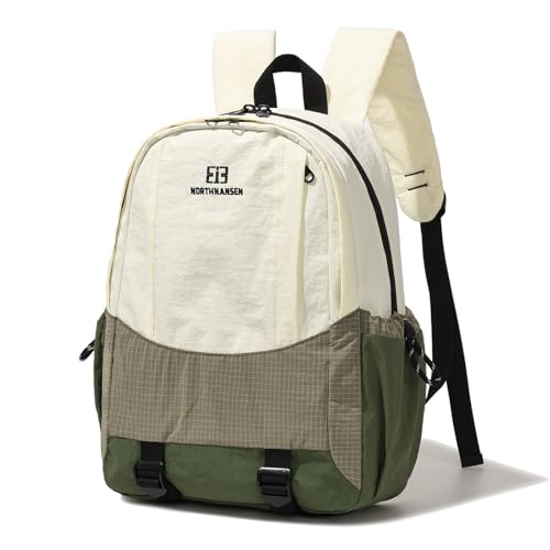 15L Hiking Backpack for Men Women, Small Ultralight Day Pack with Multiple Pockets, Waterproof Casual Daypack for Travel Daytrip Hiking, Green - color: Green