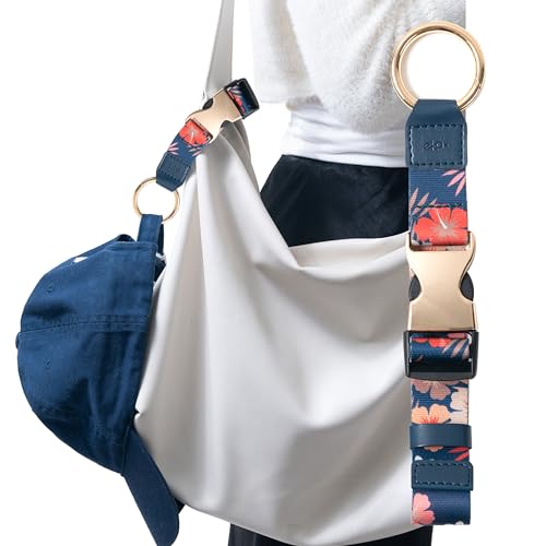 Add-a-Bag Luggage Strap, Adjustable Travel Carry Strap with Ring Hooks & Buckle, Heavy-Duty Bag Holder & Jacket Gripper, Luggage Straps/Luggage Belt, Travel Clip for Carry-On Suitcase & Backpack - color: Hula Girl