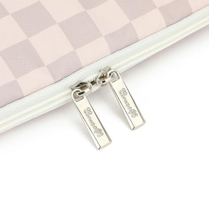 canvaslife 13.3-inch Notebook Computer, Shockproof, Waterproof and Protective Travel Notebook Computer case, Suitable for 13-13.3-inch Notebook Computer Cases (Neutral Checker) - color: New Neutral Checker, size: 13 inch/13.3 inch