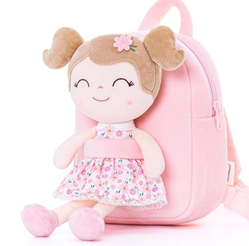 Gloveleya Kids Backpacks Girls Backpack Plush Bags Diaper Bag Printed Sunflower Backpack - color: A066 Sunflower Backpack, size: 9 inches