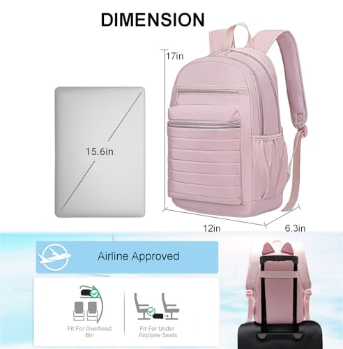KEOFID Travel Backpack for Men and Women, Anti Theft Laptop Backpack