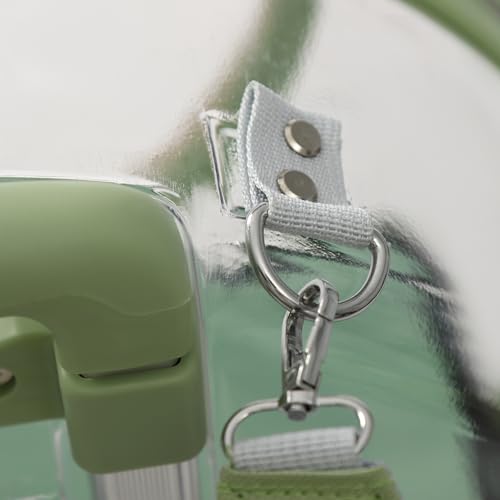 Cat Carrier with Rolling Wheels, Clear Pet Trolley Case Pet Backpack with Multiple Ventilation Holes for Cats and Dogs, Green - color: Green Cat Carrier