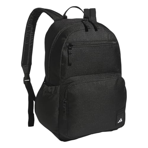 adidas Lineage Backpack for Laptop, School and Travel, 22L, Black, OSFA - color: Black