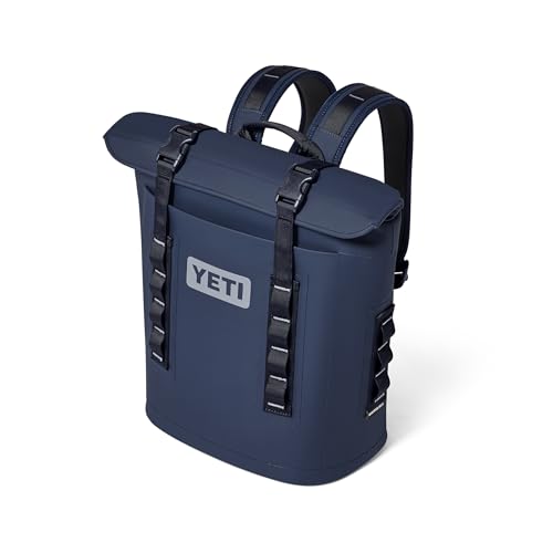 YETI Hopper M Series Backpack Soft Sided Coolers with MagShield Access - color: Classic Navy, size: M12