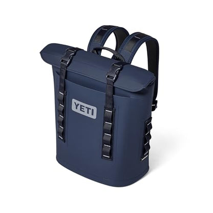 YETI Hopper M Series Backpack Soft Sided Coolers with MagShield Access - color: Classic Navy, size: M12