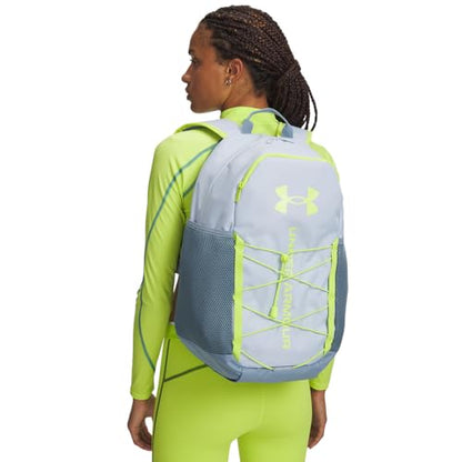 Under Armour Unisex Hustle Sport 6.0 Backpack, (429) Spackle Blue/Blue Wind/Green Citrine, One Size Fits Most - color: (429) Spackle Blue / Blue Wind / Green Citrine, size: One Size Fits Most